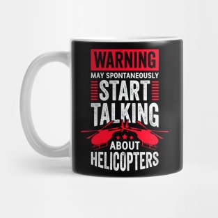 Funny Helicopter Pilot Mechanic Gift Mug